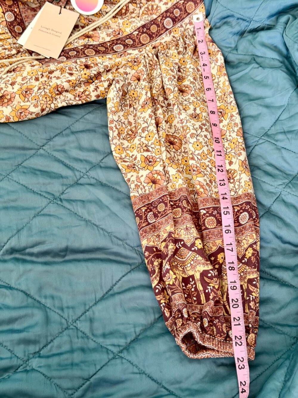 SOLD!!! Spell & The Gypsy Sundown Boho Mini Dress - Picture 9 of 14